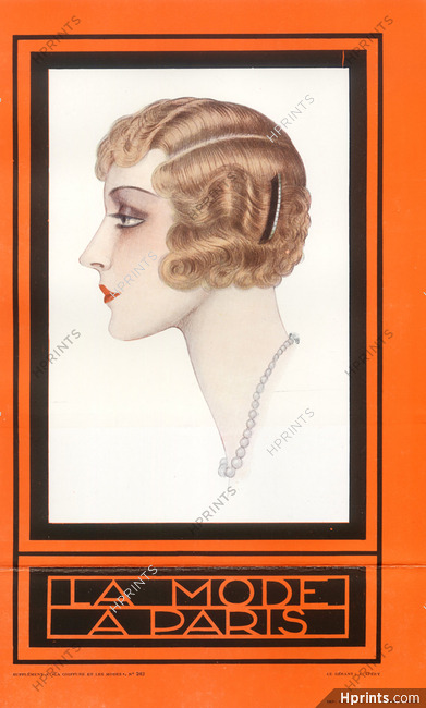 La Mode à Paris (Hairstyle) 1930 Claude