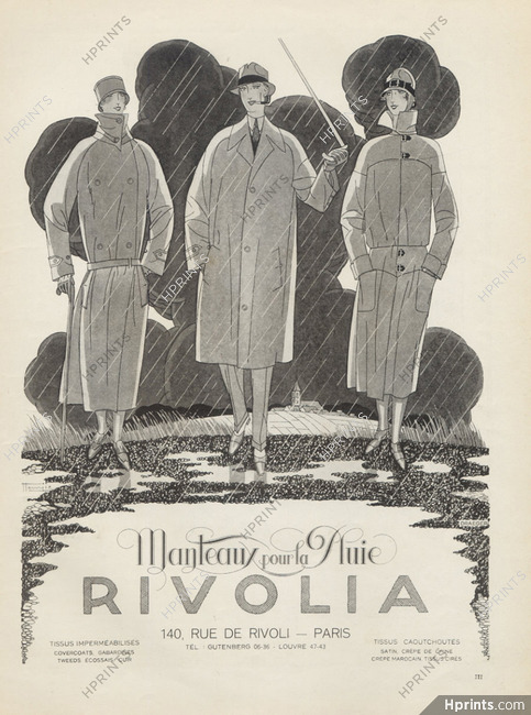 Rivolia 1925 Hemjic, Raincoat