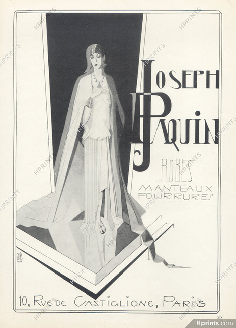 Paquin (Couture) 1926 Guys