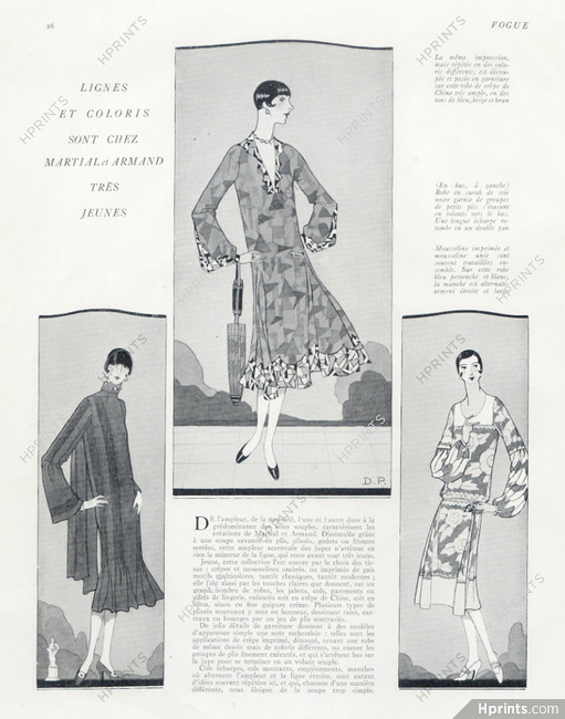 Martial et Armand (Couture) 1925 Douglas Pollard