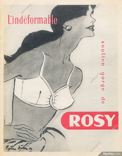 Rosy (Lingerie) 1954 Pierre Simon