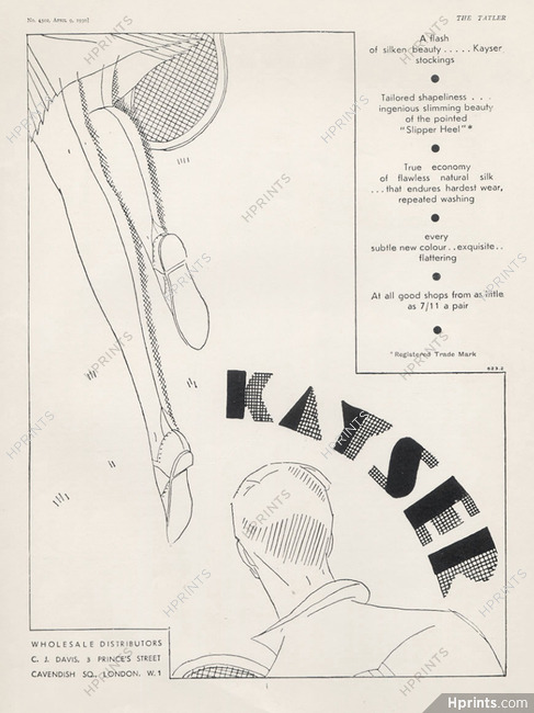 Kayser (Hosiery, Stockings) 1930