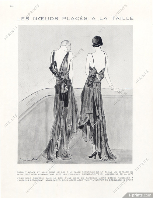 Chéruit (Couture) 1929 Lee Creelman Erickson, Evening Gown