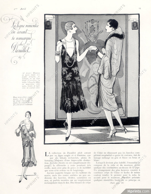 Doeuillet (Couture) 1925 Porter Woodruff