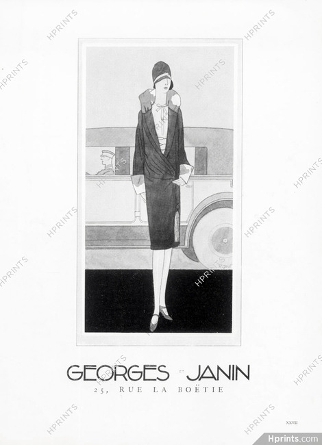 Georges et Janin (Couture) 1927 R. Jast