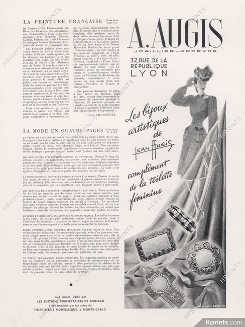 Augis (Jewels) 1942 Les Bijoux artistiques de Jean Augis