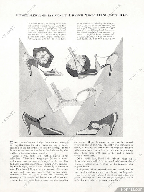 Ehrlich Frères (Shoes) Païva 1929