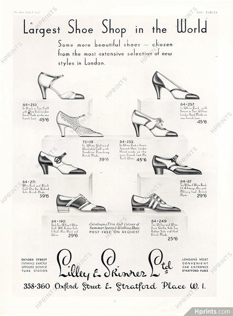 Lilley & Skinner (Shoes) 1932