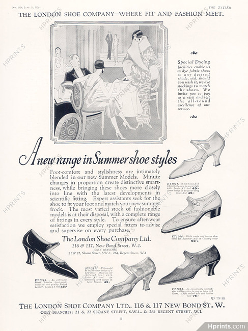 London Shoes Company 1926