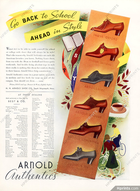 Arnold (Shoes) 1937, Bobri