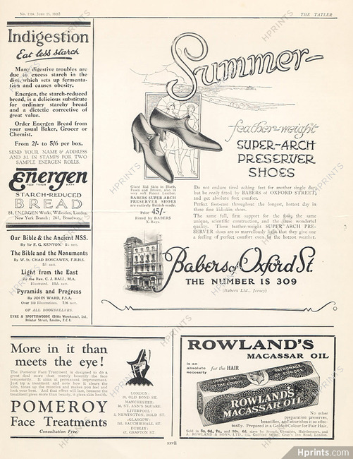 Babers of Oxford (Shoes) 1926