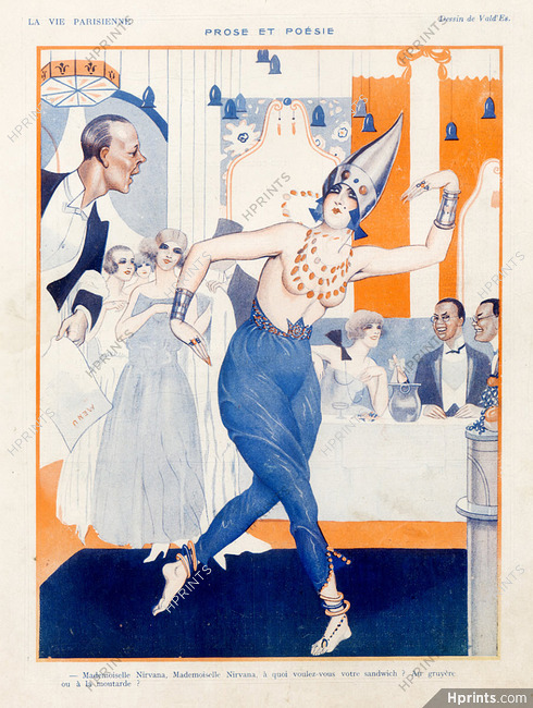 Vald'Es 1923 Nirvana Dancer, Exotic Dance, Topless