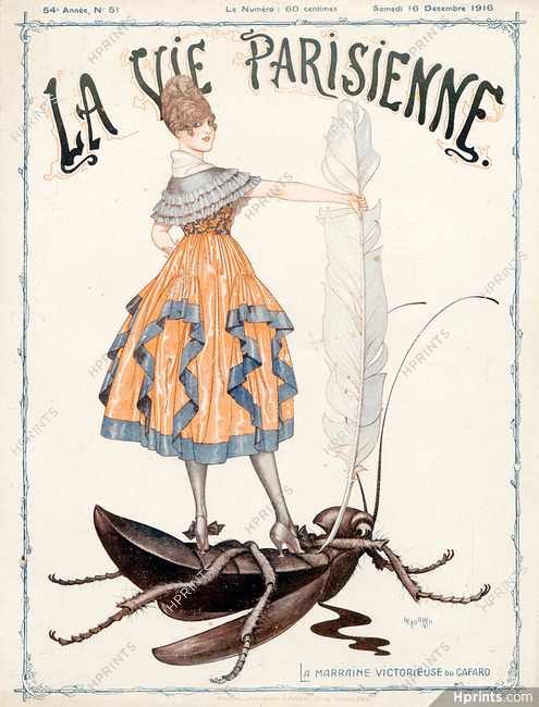Chéri Hérouard 1916 Winning godmother Cockroach