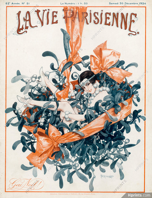 Chéri Hérouard 1924, Christmas Mistletoe
