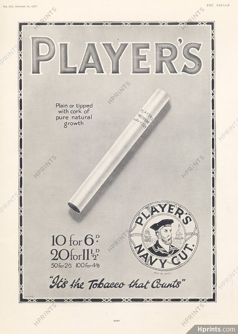 Players cigarettes hi-res stock photography and images - Page 2