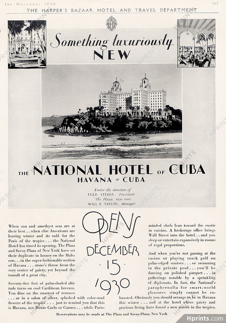Hotel National of Cuba (Hotel) 1930