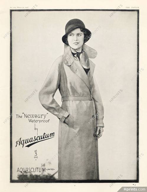 Aquascutum (Waterproof) 1932 The Newbury