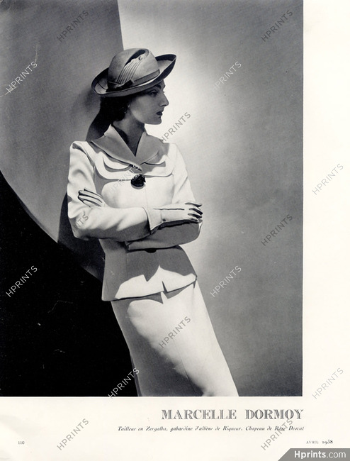 Marcelle Dormoy (Couture) 1938