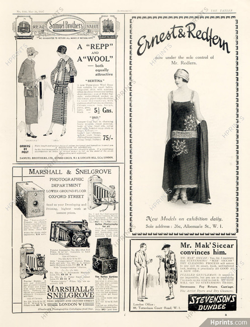 Ernest & Redfern (Couture) 1924