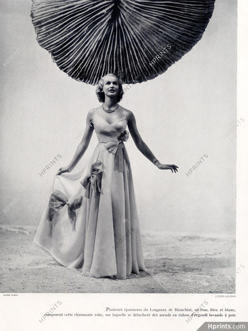 Lucien Lelong (Couture) 1938 Evening Gown, André Durst