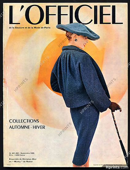 L'Officiel de la Couture et de la Mode de Paris 1955 September, 360 pages