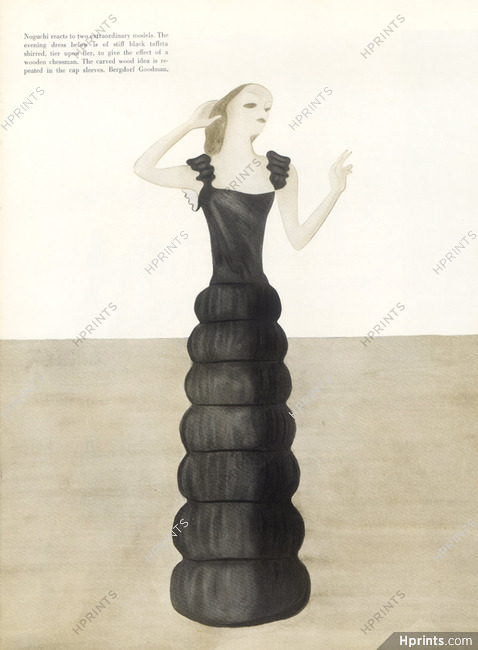 Isamu Noguchi 1937 Evening Gown