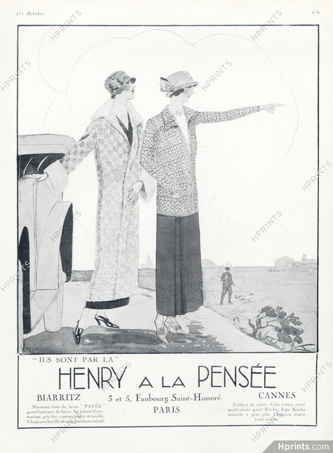 Henry a la Pensée 1924 Pesle