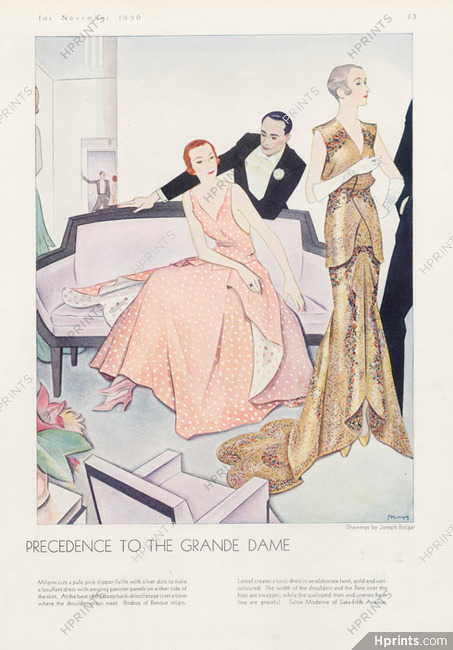 Milgrim & Alfred Lenief (Couture) 1930 Joseph Bolgar