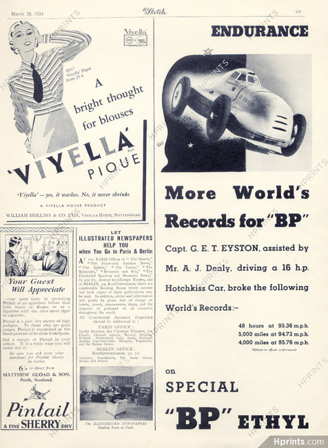 BP (Motor Oil) 1934