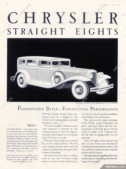 Chrysler (Cars) 1930