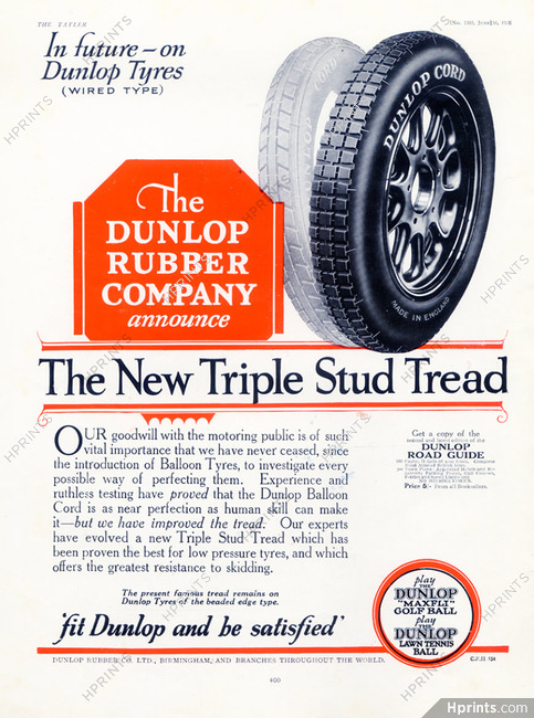 Dunlop (Tyres) 1926