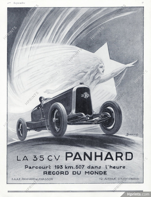 Panhard & Levassor 1926 J. Wanko