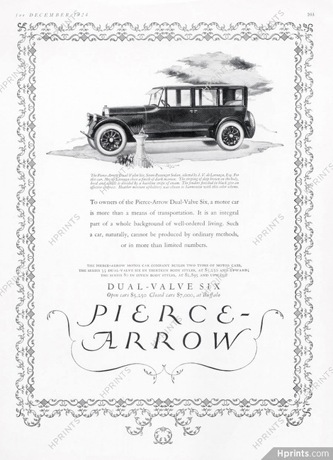 Pierce-Arrow (Cars) 1924