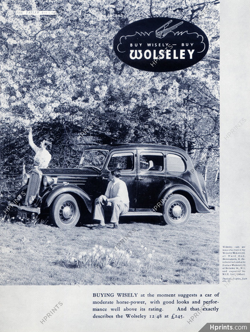 Wolseley (Cars) 1939