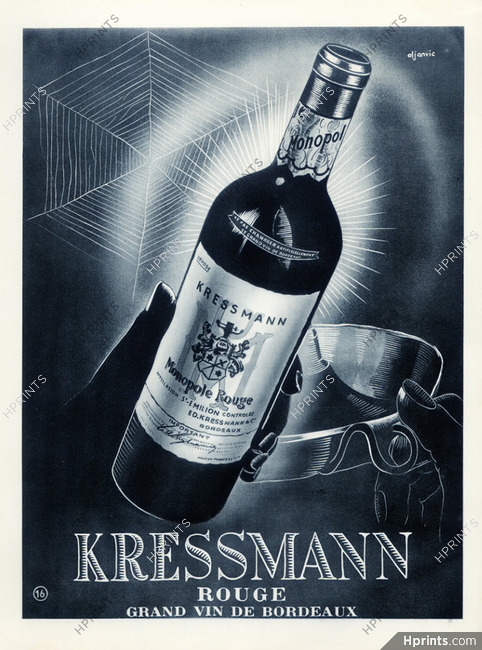 Kressmann 1940 Monopole Rouge