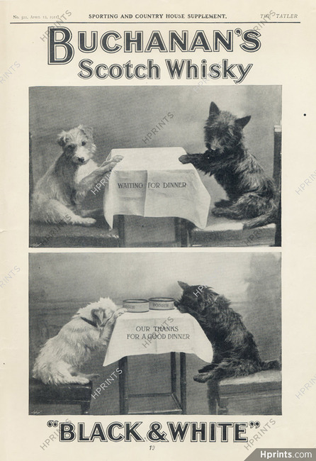Black & White (Whisky) 1911 Buchanan's