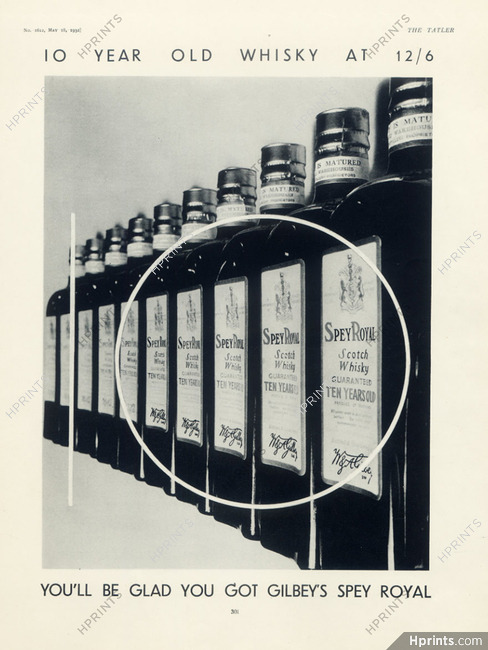 Gilbey (Whisky) 1932