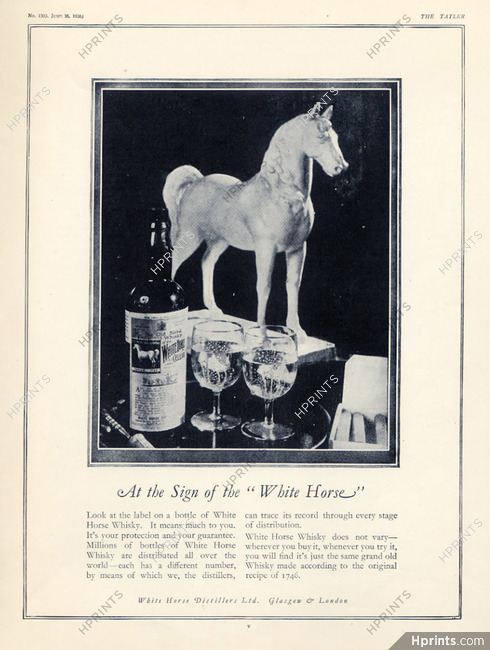 White Horse Whisky 1926