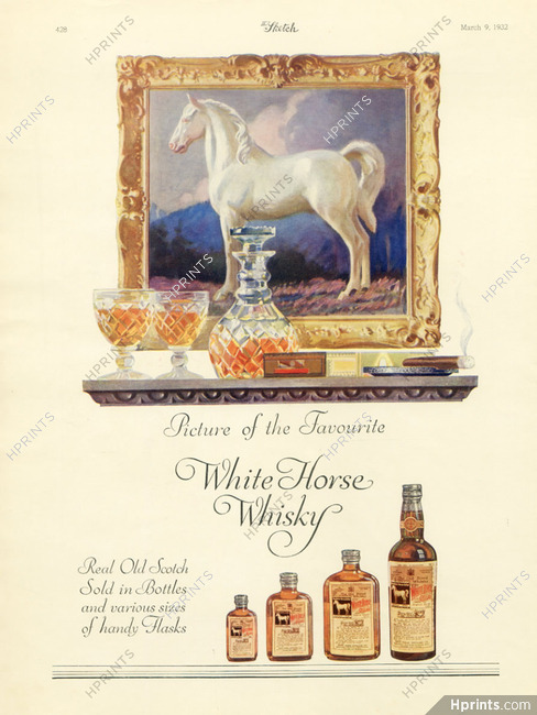 White Horse Whisky 1932