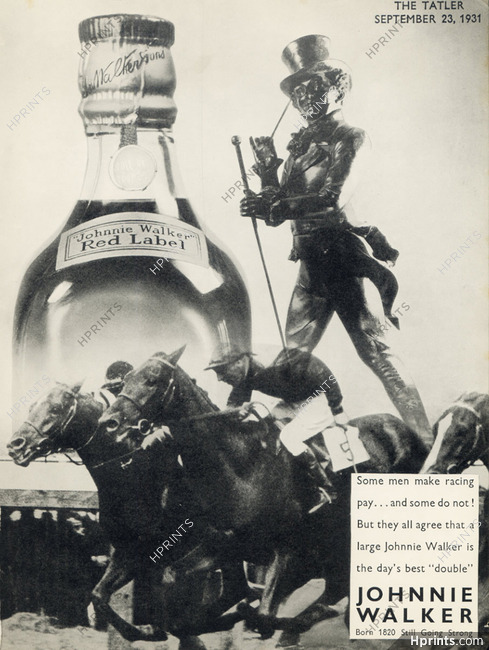 John Walker (Whisky) 1931 Horse Racing