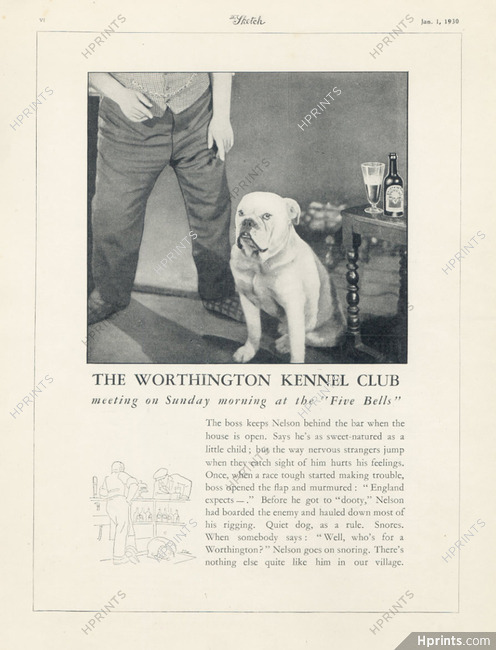 Worthington 1930 English Bulldog