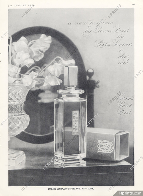Caron (Perfumes) 1928 Sweet Peas Les Pois De Senteur