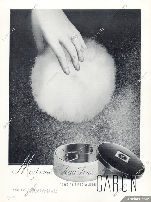 Caron (Cosmetics) 1936