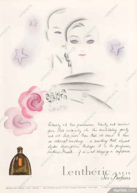 Lenthéric (Perfumes) 1930 "Miracle"
