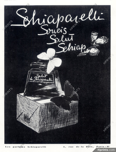 Schiaparelli (Perfumes) 1934 "Salut"