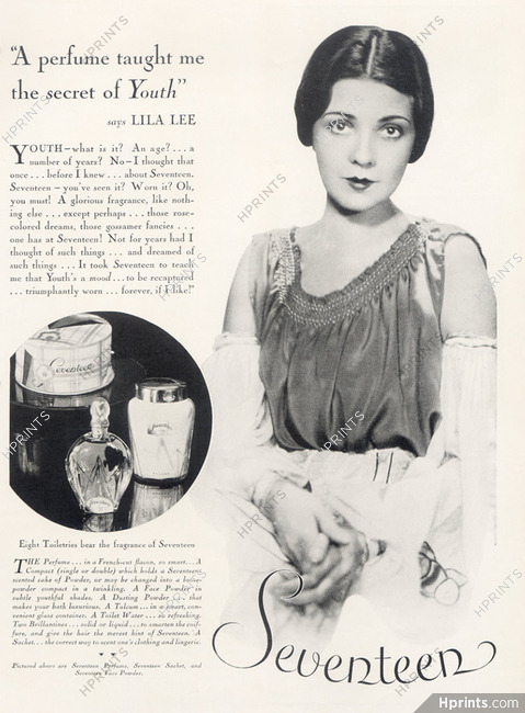 Seventeen (Perfumes & Cosmetics) 1930 Lila Lee