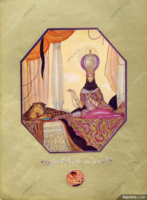 Alexandre Rzewuski 1922 "Défilé des Pierres Précieuses" La Perle Noire, Black Pearl
