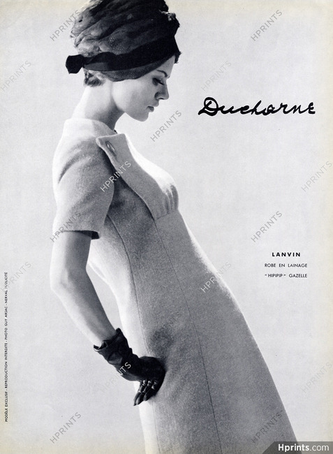 Jeanne Lanvin (Couture) 1963 "Hipipip" Ducharne, Guy Arsac