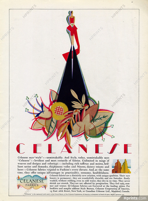 Celanese (Fabric) 1928