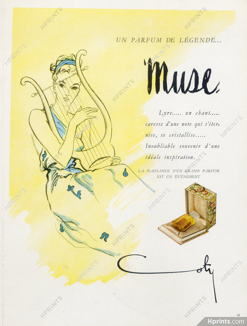 Coty 1946 Muse